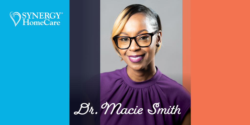 Dr. Macie Smith discusses the importance of family caregivers, particularly those of the sandwich generation, loving themselves this Valentine’s Day.