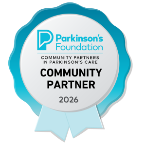 Parkinson's Foundation Partner Training Badge Tucson AZ