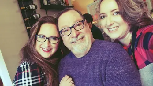 Mark Haselden with Hayley Allen and Courtney Phillips