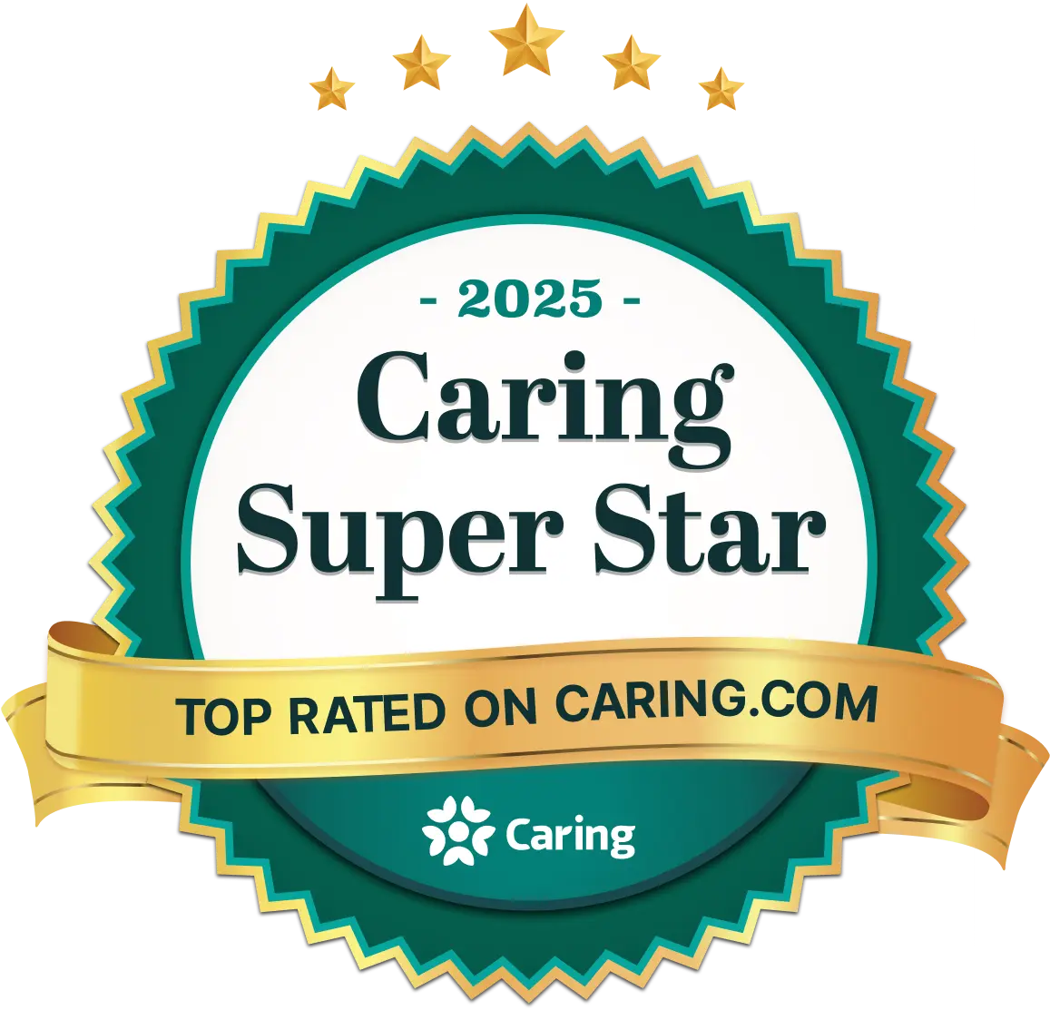 Super Star Senior Care Badge