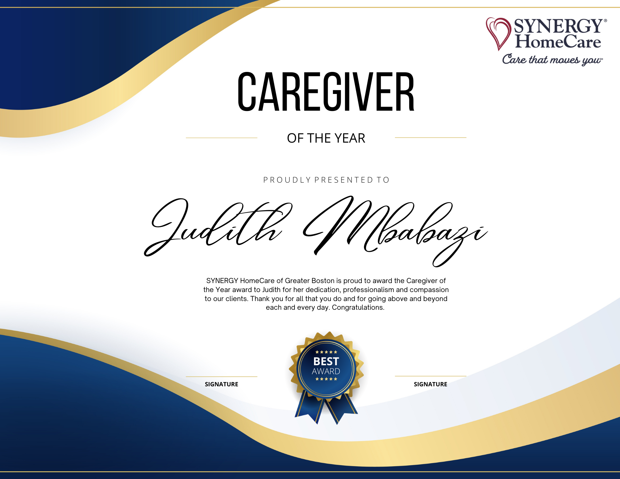 CAREGIVER