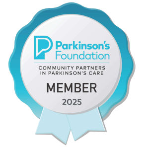 Parkinson's Foundation - Community Partners in Parkinson's Care badge