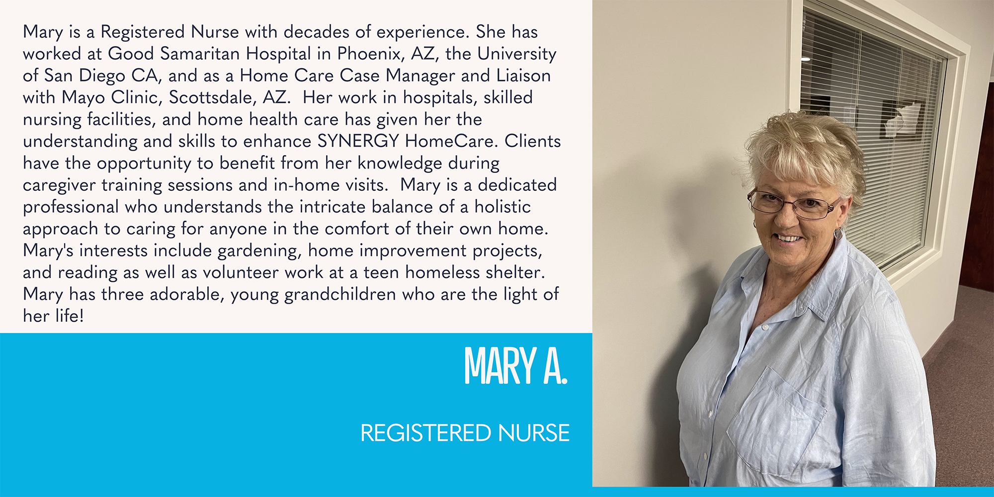 Mary A. photo and bio