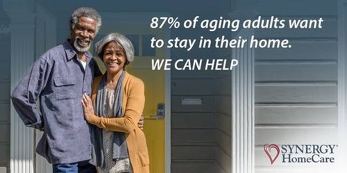 87% of aging adults want to stay in their home.