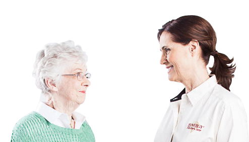 Caregiver And Senior