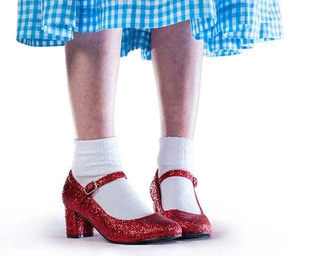 dorothys ruby red slippers