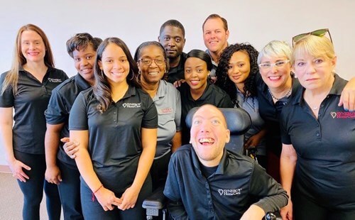 sam and synergy homecare team