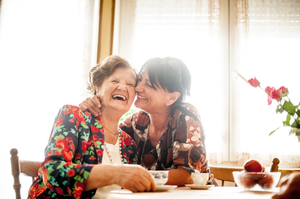 Daughter caring for elderly mother in Tucson AZ