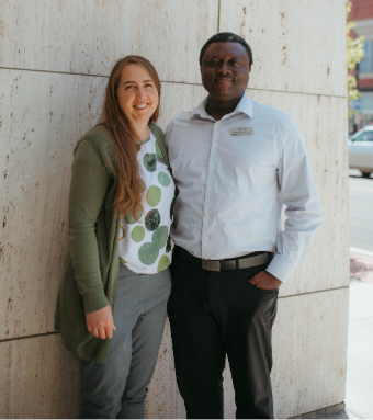 Natasha and Emmanuel Ohene Opare