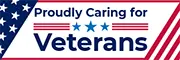 Proudly Caring for Veterans Badge