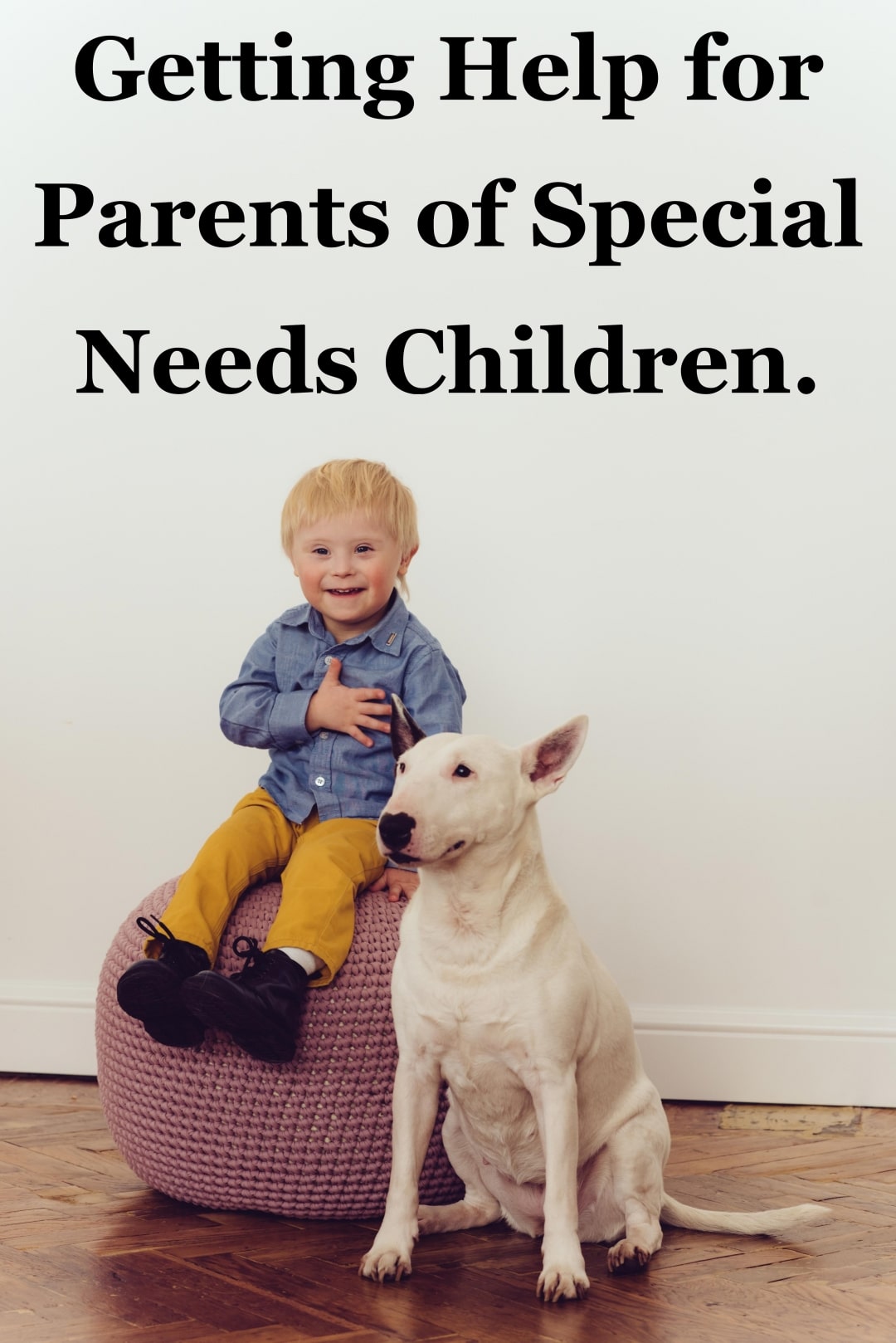 Special Needs Child with Dog