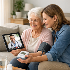 Registered Nurse telehealth visit for dementia support in Tucson through Medicare GUIDE Program